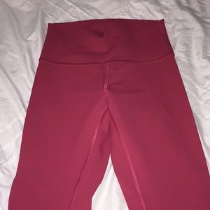 Light pink workout leggings